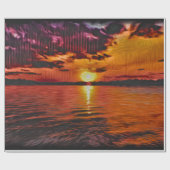 Papier Cadeau Papier d'emballage joli et unique (Plat)