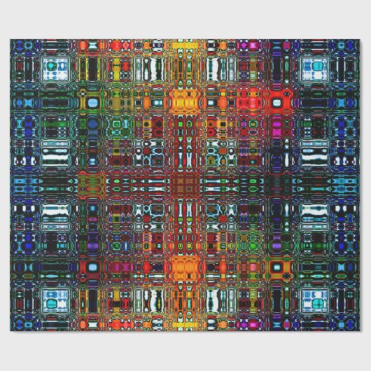 Papier Cadeau Papier d'emballage léger de tache lumineuse (Plat)