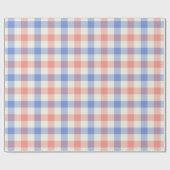 Papier Cadeau Papier d'emballage - Liberty Gingham (Plat)