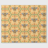 Papier Cadeau Papier d'emballage Manuka Bee (Plat)