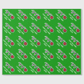 Papier Cadeau Papier d'emballage motif à bille de bocce | Concep (Plat)