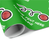 Papier Cadeau Papier d'emballage motif à bille de bocce | Concep (Coin rond)