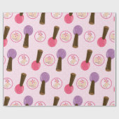 Papier Cadeau Papier d'emballage motif à thème spa amusant (Plat)