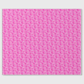 Papier Cadeau Papier d'emballage motif carré en pixels rose néon (Plat)