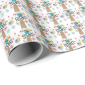 Papier Cadeau Papier d'emballage motif de Bowling à thème (Coin rond)