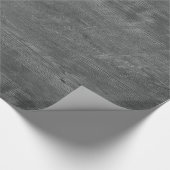Papier Cadeau papier d'emballage motif en bois gris (Coin)