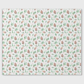 Papier Cadeau Papier d'emballage - Motif Hiver (Plat)
