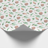 Papier Cadeau Papier d'emballage - Motif Hiver (Coin)