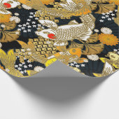 Papier Cadeau papier d'emballage motif japonais (Coin)