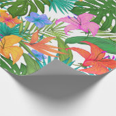 Papier Cadeau Papier d'emballage motif tropical (Coin)