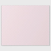 Papier Cadeau Papier d'emballage moyen rose-clair et de blanc de (Plat)