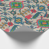 Papier Cadeau Papier d'emballage multilingue grand mat (Coin)