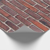 Papier Cadeau papier d'emballage mural en brique (Coin)