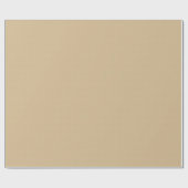 Papier Cadeau Papier d'emballage naturel texturé (Plat)