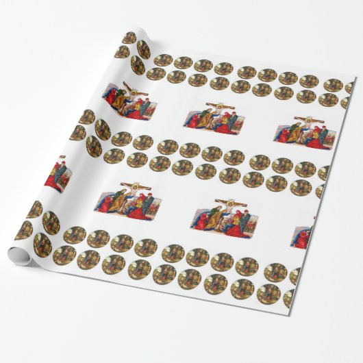 Papier Cadeau Papier d'emballage Noël (Déroulé)