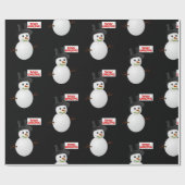 Papier Cadeau Papier d'emballage Noël (Plat)