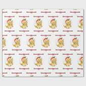 Papier Cadeau Papier d'emballage Noël (Plat)