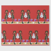 Papier Cadeau Papier d'emballage Noël (Plat)