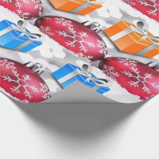 Papier Cadeau Papier d'emballage Noël (Coin)