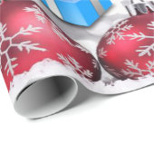 Papier Cadeau Papier d'emballage Noël (Coin rond)