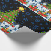 Papier Cadeau Papier d'emballage Noël (Coin)