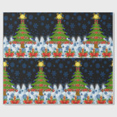 Papier Cadeau Papier d'emballage Noël (Plat)