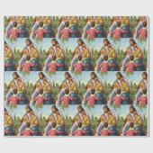 Papier Cadeau Papier d'emballage Noël (Plat)