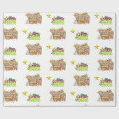 Papier Cadeau Papier d'emballage Noël (Plat)