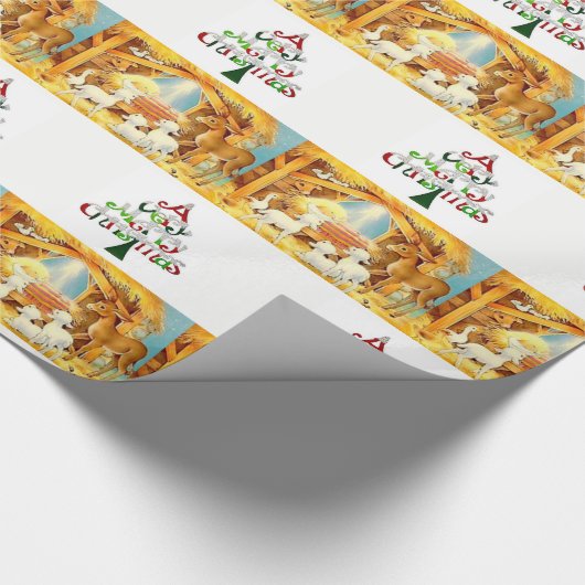 Papier Cadeau Papier d'emballage Noël (Coin)