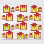 Papier Cadeau Papier d'emballage Noël (Plat)