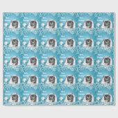 Papier Cadeau Papier d'emballage Noël Kitty Holiday (Plat)