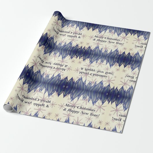 Papier Cadeau Papier d'emballage Noël, Nouvel An (Déroulé)