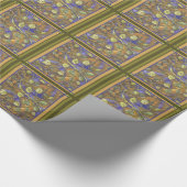 Papier Cadeau papier d'emballage ondulant feuille (Coin)