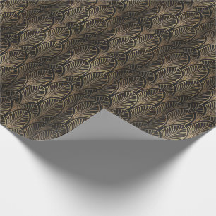 Papier Cadeau papier d'emballage orienté de partie des années