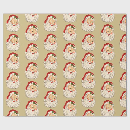 Papier Cadeau Papier d'emballage père Noël No 1 (Plat)
