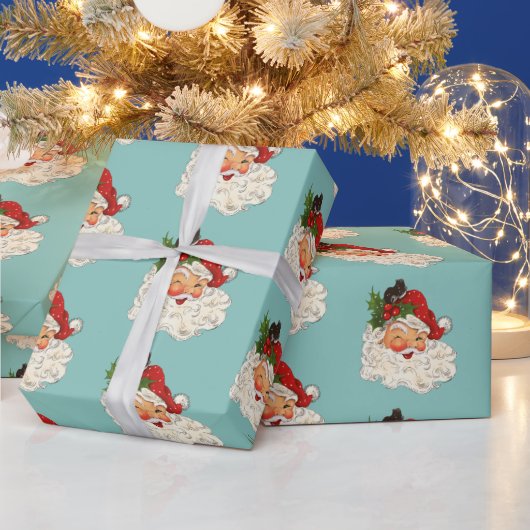 Papier Cadeau Papier d'emballage père Noël No 5 (Vacances)