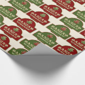 Papier Cadeau Papier d'emballage père Noël Workshop (Coin)