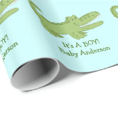 Papier Cadeau Papier d'emballage personnalisable (Coin rond)