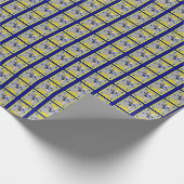 Papier Cadeau Papier d'emballage personnalisé avec logo (Coin)