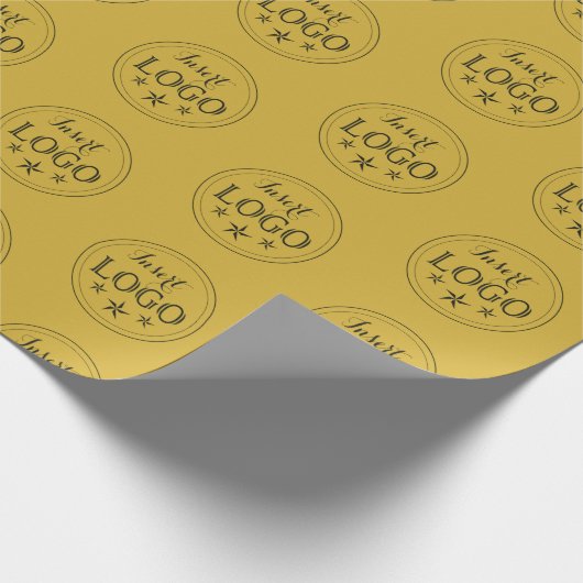 Papier Cadeau Papier d'emballage personnalisé avec votre logo (Coin)
