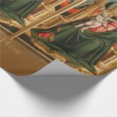 Papier Cadeau Papier d'emballage personnalisé "La Vierge et l'En (Coin)