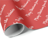 Papier Cadeau Papier d'emballage personnalisé par coutume (Coin rond)