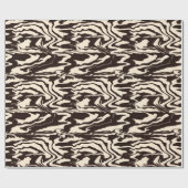 Papier Cadeau Papier d'emballage Poster de animal Zebra Stripes (Plat)