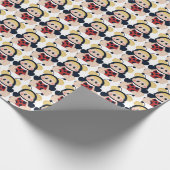 Papier Cadeau Papier d'emballage pour bébé fille Ladybug (Coin)