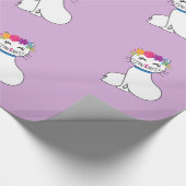 Papier Cadeau papier d'emballage pour chat mignon (Coin)