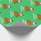 Papier Cadeau Papier d'emballage pour choux de Noël (Coin)