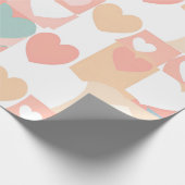 Papier Cadeau Papier d'emballage pour événements cardiaques joye (Coin)