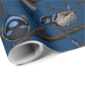 Papier Cadeau Papier d'emballage pour fées de nuit (Coin rond)