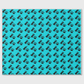 Papier Cadeau Papier d'emballage pour impression de chien (Plat)