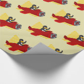 Papier Cadeau Papier d'emballage pour pingouins volants (Coin)